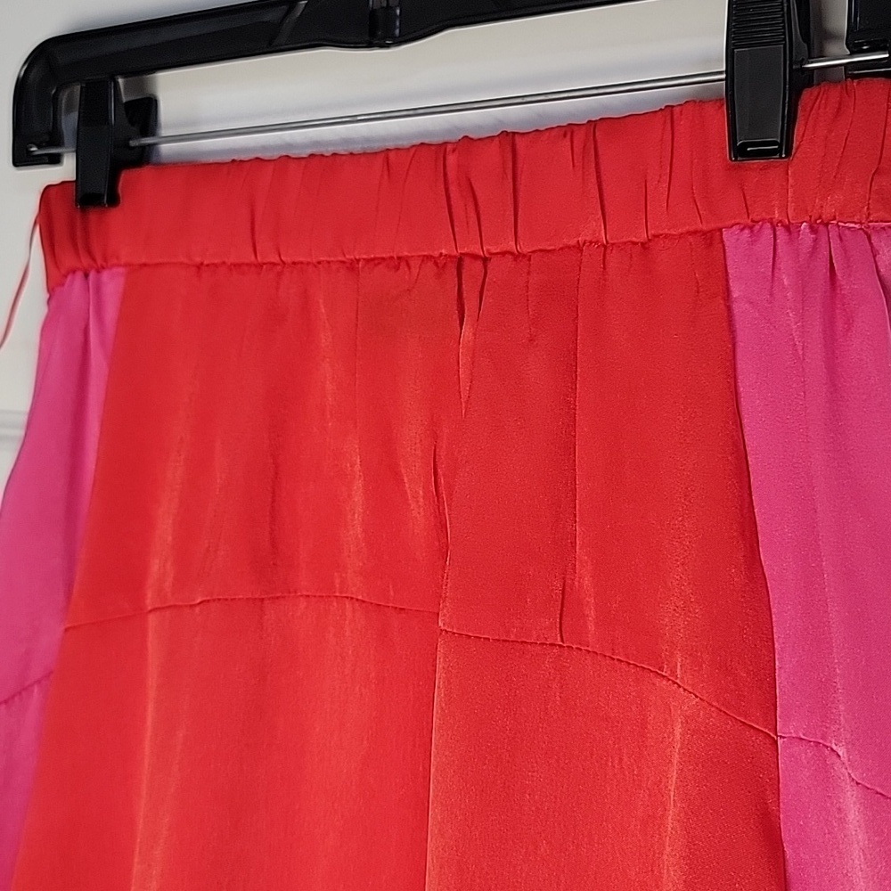 PETAL & PUP VIBRANT PINK & RED HI-LO SKIRT SZ XS - Picture 9 of 10